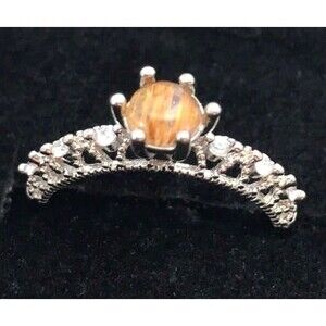 Beautiful Golden Rutile Ring